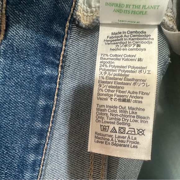 J.Crew Stovepipe Jeans Womens 27P Signature Stretch Medium Wash High Rise - Picture 4 of 7